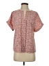 Unbranded Red Short Sleeve Henley Size S - photo 1