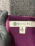 Katia Rae Graphic Purple Cocktail Dress Size S - photo 7