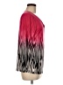 Calvin Klein Red 3/4 Sleeve Blouse Size M - photo 4