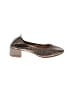 Yosi Samra 100% Leather Metallic Silver Heels Size 8 - photo 1