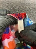 Unbranded Print Multi Color Orange Cocktail Dress Size S - photo 9