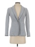 Ann Taylor Stripes Gray Blazer Size 0 (petite) - photo 1