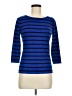 Express Blue 3/4 Sleeve Top Size M - photo 1