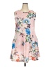 Unbranded Floral Pink Casual Dress Size XXL - photo 1