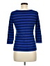 Express Blue 3/4 Sleeve Top Size M - photo 2