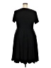 Torrid Solid Black Casual Dress Size 2X Plus (2) - photo 2