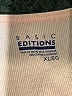 Basic Editions 100% Cotton Pink Sleeveless T-Shirt Size XL - photo 7