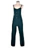 Roolee 100% Cotton Solid Teal Jumpsuit Size S - photo 1
