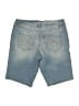 Signature Studio Blue Denim Shorts Size 4 - photo 2
