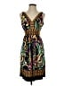 ECI Paisley Black Casual Dress Size 2 - photo 1