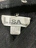 Lisa International Black Sleeveless Button-Down Shirt Size L - photo 7