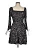 Topshop Black 3/4 Sleeve Top Size 6 - photo 1