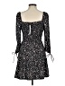 Topshop Black 3/4 Sleeve Top Size 6 - photo 2