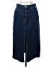 Rampage 100% Cotton Blue Denim Skirt Size 5 - photo 1