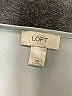 Ann Taylor LOFT Outlet 100% Polyester Gray Sleeveless Blouse Size XS - photo 7