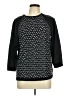 Daisy Fuentes Black 3/4 Sleeve Top Size M - photo 1