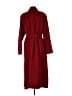 London Fog 100% Polyester Red Burgundy Coat Size 12 - photo 2