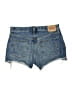 Levi's 100% Cotton Blue Denim Shorts Size 31 waist - photo 2