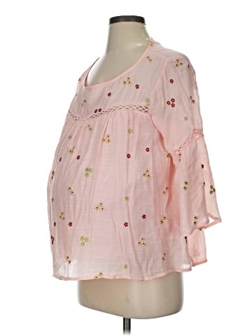Figueroa & Flower 3/4 Sleeve Blouse (view 1)