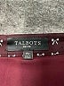 Talbots 100% Polyester Print Burgundy Casual Skirt Size 14 Petite - photo 4