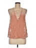 Unbranded Orange Sleeveless Blouse Size M - photo 1