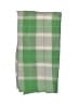 Unbranded Checkered-gingham Green Scarf One size - photo 2