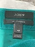 J.Crew 100% Wool Solid Teal Wool Skirt Size 4 (petite) - photo 4