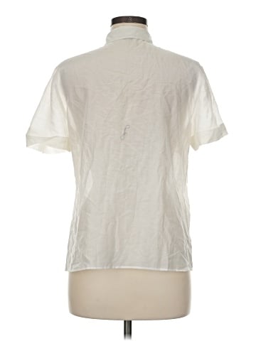 Ann Taylor Short Sleeve Blouse (view 2)