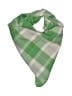 Unbranded Checkered-gingham Green Scarf One size - photo 1