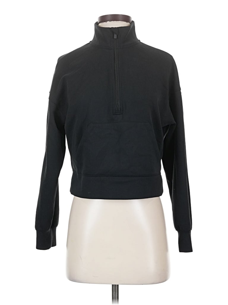 Pre-owned All In Motion Fleece Jacket In Black