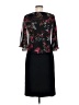 Connected Apparel 100% Polyester Black Cocktail Dress Size 6 - photo 2