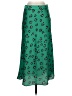 Kourt 100% Polyester Animal Print Green Casual Skirt Size S - photo 1
