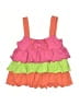 Nannette Orange Pink Sleeveless Top Size 6 - photo 1