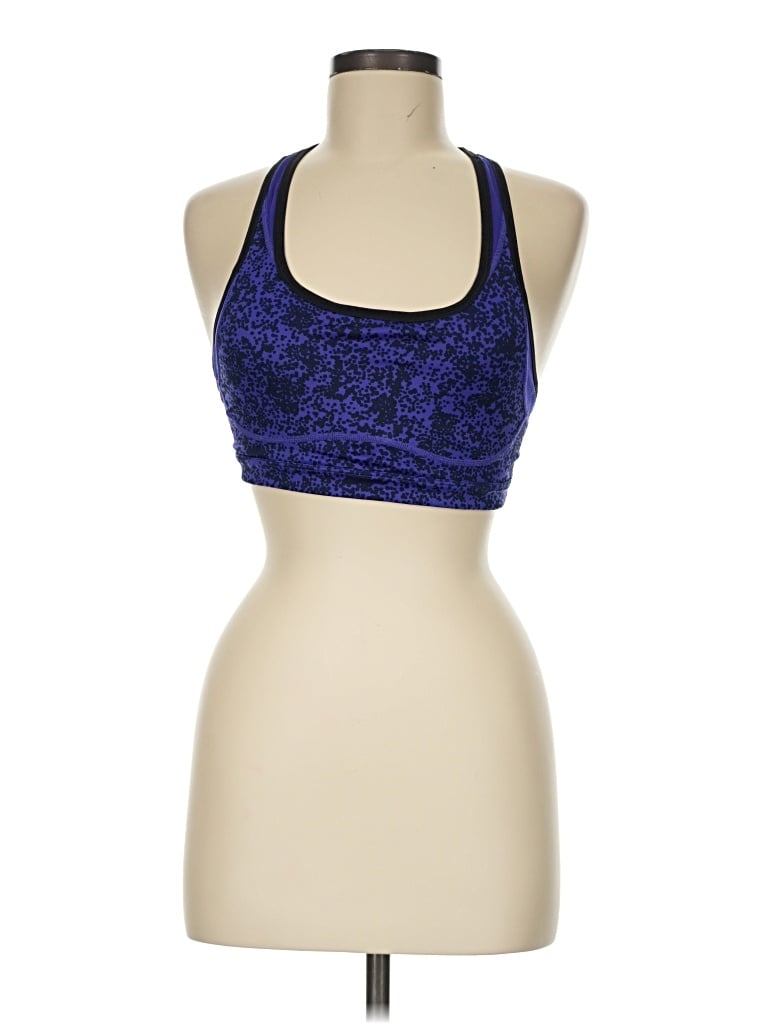 Pre-owned New Balance Sports Bra In Blue