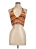 Shein 100% Polyester Orange Sleeveless Blouse Size 12 - photo 1