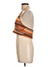Shein 100% Polyester Orange Sleeveless Blouse Size 12 - photo 5