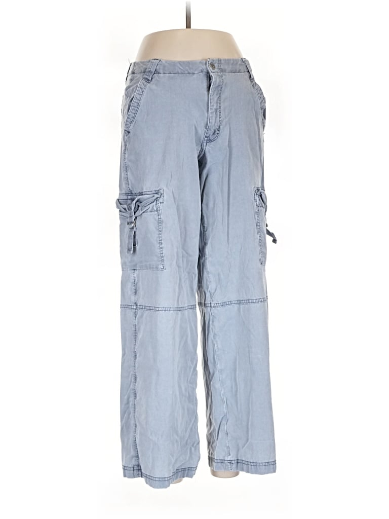 Pre-owned American Eagle Outfitters Cargo Pants In Blue