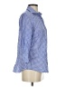 J.Crew Checkered-gingham Blue 3/4 Sleeve Button-Down Shirt Size 4 (petite) - photo 4
