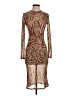AFRM Animal Print Brown Cocktail Dress Size XS - photo 1