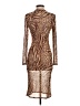 AFRM Animal Print Brown Cocktail Dress Size XS - photo 2