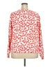 Lands' End Floral Pink Pullover Sweater Size 3X - photo 2
