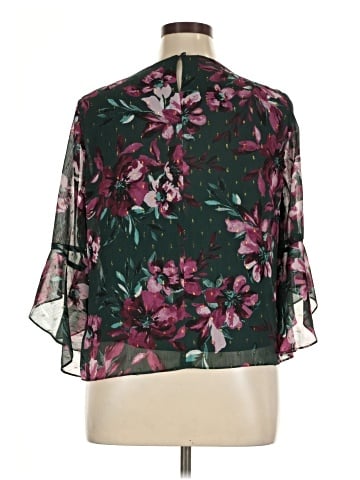 Kasper 3/4 Sleeve Blouse (view 2)