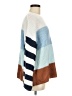 Unbranded 100% Acrylic Color Block Blue Pullover Sweater Size M - photo 4