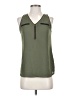 Express Outlet 100% Polyester Green Sleeveless Top Size XS - photo 1