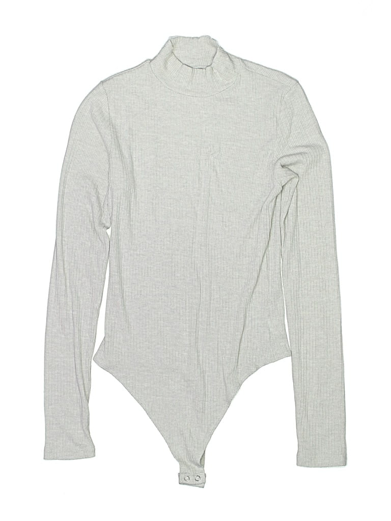 Pre-owned American Eagle Outfitters Bodysuit In Gray