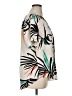 Torrid Tropical Ivory Short Sleeve Blouse Size 1X Plus (1) - photo 4