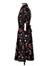 Calvin Klein 100% Polyester Floral Black Casual Dress Size 2 (petite) - photo 5