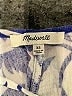 Madewell 100% Cotton Blue Romper Size XS - photo 4