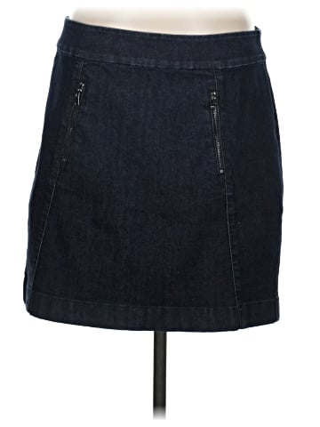 Ann Taylor Denim Skirt (view 1)