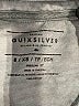 Quiksilver 100% Cotton Gray Short Sleeve Polo Size 8 - photo 3